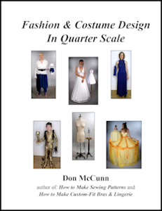 Cover of Fashion & Costume Design in Quarter Scale