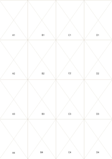 Full Size A4 Grid