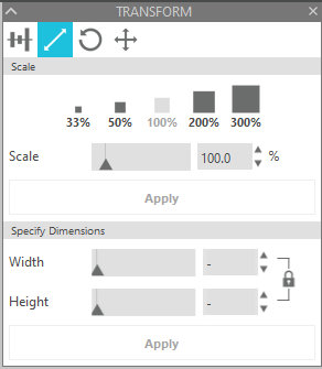 Change Dimensions