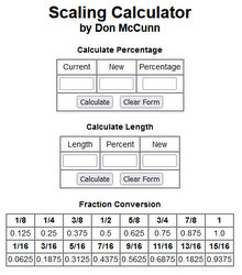 Scaling Calculator