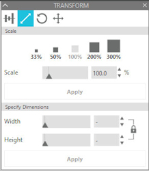 Scaling Panel