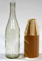 Wine Bottle and Carboard